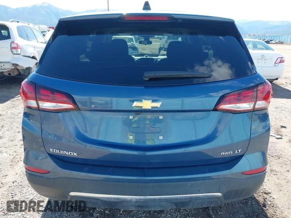 2024 Chevrolet Equinox LT with VIN 3GNAXUEG9RL338596, listed as a IAAI auction lot 41942790 with 25,692 mi miles and . Bid and sale history available at DreamBid. Image 16.