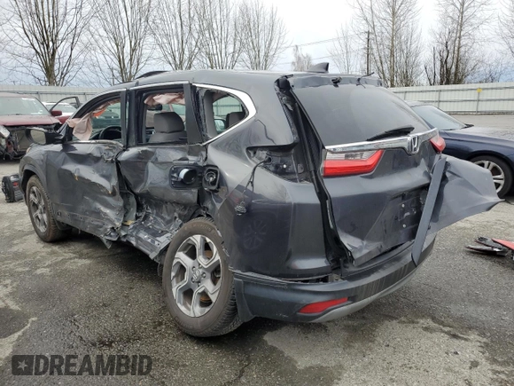 2017 Honda CR-V EX-L with VIN 2HKRW2H88HH668672, listed as a Copart auction lot 46525765 with Not Provided miles and Salvage Title. Bid and sale history available at DreamBid. Image 2.