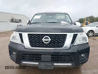 2020 Nissan Armada SL with VIN JN8AY2ND4L9107593, listed as a IAAI auction lot 41538490 with 185,607 mi miles. Bid and sale history available at carsss.com. Image 13.