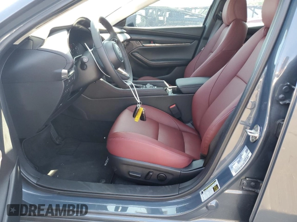 2024 Mazda 3 S Carbon Edition with VIN 3MZBPBCM1RM408173, listed as a Copart auction lot 67511814 with 343 mi miles and Clean title. Bid and sale history available at DreamBid. Image 7.