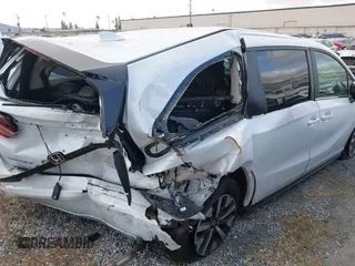 2025 Honda Odyssey EX-L with VIN 5FNRL6H61SB005819, listed as a IAAI auction lot 41731323 with Not Provided miles and . Bid and sale history available at DreamBid. Image 4.
