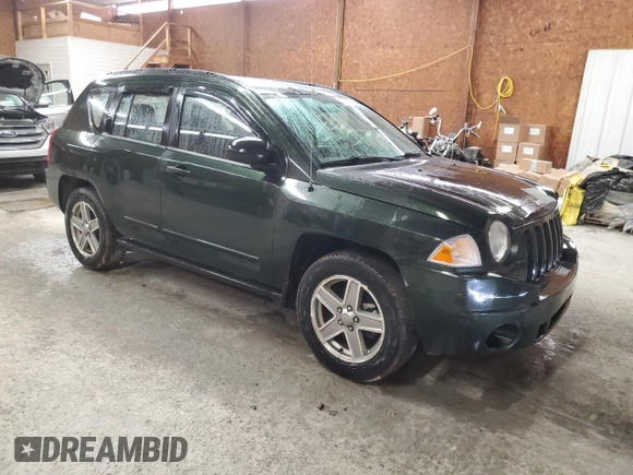 2010 Jeep Compass Sport with VIN 1J4NF4FB5AD589426, listed as a Copart auction lot 47644715 with 172,311 mi miles and Salvage Title. Bid and sale history available at carsss.com. Image 4.