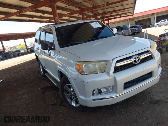 2011 Toyota 4Runner SR5 with VIN JTEZU5JR6B5020860, listed as a IAAI auction lot 42183683 with 169,218 mi miles and . Bid and sale history available at DreamBid. Image 1.