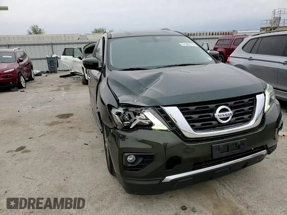 2019 Nissan Pathfinder SV z VIN 5N1DR2MM1KC578332, wystawiony jako Copart lot #51585115 z przebiegiem 113 522 mil mil oraz Szkoda całkowita • Salvage title. Historia ofert i sprzedaży dostępna na DreamBid. Obrazek 12.