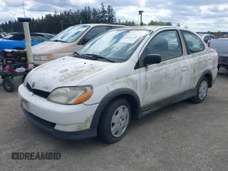 2002 Toyota ECHO with VIN JTDAT123820253353, listed as a IAAI auction lot 42032678 with 63,832 mi miles. Bid and sale history available at carsss.com. Image 2.