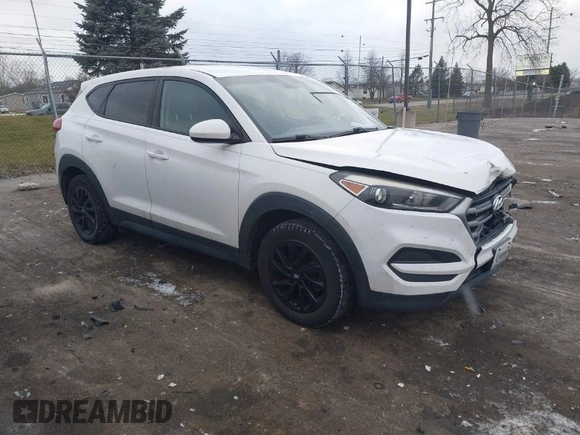 2017 Hyundai Tucson SE with VIN KM8J23A49HU297707, listed as a IAAI auction lot 41257353 with 164,687 mi miles. Bid and sale history available at carsss.com. Image 1.