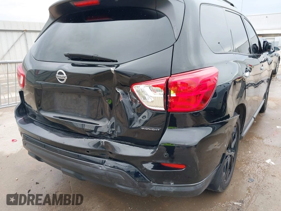 2018 Nissan Pathfinder SV with VIN 5N1DR2MN8JC649677, listed as a IAAI auction lot 41864365 with 104,475 mi miles. Bid and sale history available at carsss.com. Image 6.