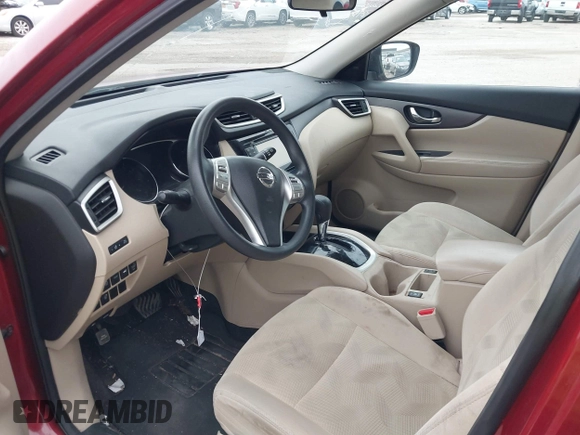 2016 Nissan Rogue SL with VIN 5N1AT2MT5GC745262, listed as a IAAI auction lot 41271388 with 122,696 mi miles. Bid and sale history available at carsss.com. Image 17.