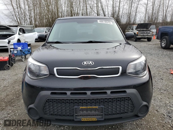 2016 Kia Soul with VIN KNDJN2A21G7271605, listed as a Copart auction lot 48618575 with 68,211 mi miles and Salvage Title. Bid and sale history available at DreamBid. Image 5.