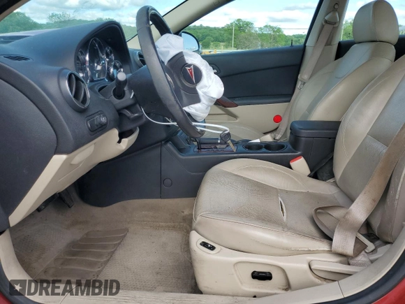 2006 Pontiac G6 GT with VIN 1G2ZH558164222404, listed as a Copart auction lot 53876185 with 193,407 mi miles and Salvage title. Bid and sale history available at DreamBid. Image 7.