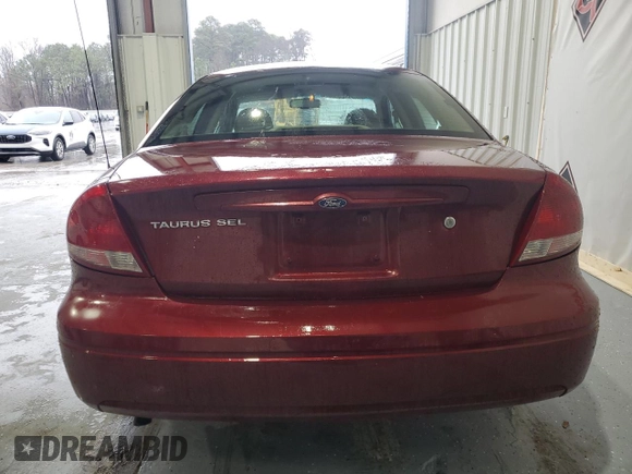 2005 Ford Taurus SEL with VIN 1FAFP56UX5A307437, listed as a Copart auction lot 88529935 with 199,508 mi miles and Salvage Title. Bid and sale history available at DreamBid. Image 6.