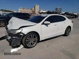 2020 Acura TLX w/Advance Pkg with VIN 19UUB3F86LA000062, listed as a Copart auction lot 77369314 with 71,806 mi miles and Salvage Title. Bid and sale history available at carsss.com. Image 1.