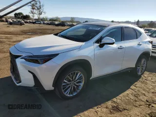 2023 Lexus NX 350h Luxury with VIN JTJHKCEZ1P5008530, listed as a Copart auction lot 77822014 with 32,615 mi miles and Salvage Title. Bid and sale history available at DreamBid. Image 1.