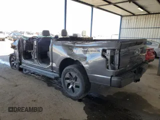 2024 Ford F-150 Lightning XLT with VIN 1FTVW3LK4RWG06592, listed as a Copart auction lot 55216355 with Not provided miles and Non repairable. Bid and sale history available at DreamBid. Image 2.