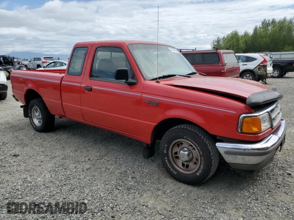 1997 Ford Ranger XLT with VIN 1FTCR14X8VPB52560, listed as a Copart auction lot 62536055 with 170,548 mi miles and Salvage title. Bid and sale history available at DreamBid. Image 4.