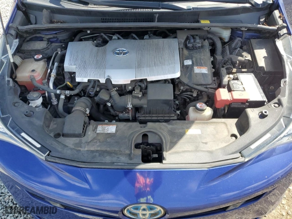 2017 Toyota Prius Two with VIN JTDKBRFU9H3574723, listed as a Copart auction lot 51485255 with 93,163 mi miles and Salvage Title. Bid and sale history available at carsss.com. Image 11.