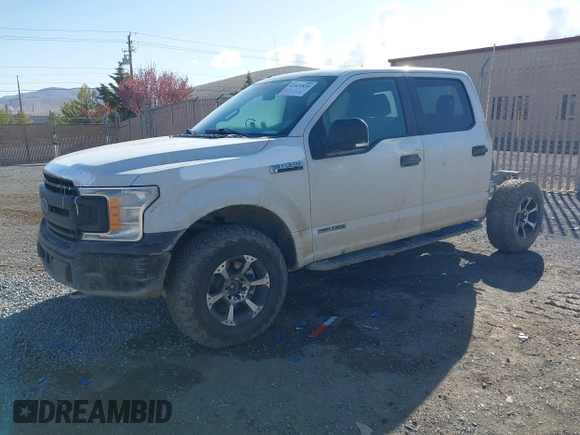 2018 Ford F-150 XL with VIN 1FTEW1E11JFD71517, listed as a IAAI auction lot 41921824 with 26,141 mi miles. Bid and sale history available at carsss.com. Image 18.