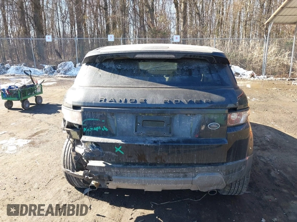 2015 Land Rover Range Rover Evoque Prestige with VIN SALVV2BG1FH960301, listed as a IAAI auction lot 41415373 with 112,960 mi miles and . Bid and sale history available at DreamBid. Image 16.