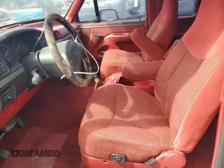1992 Ford F-150 with VIN 1FTEX14H2NKA55620, listed as a Copart auction lot 76487124 with 182,781 mi miles and Salvage Title. Bid and sale history available at DreamBid. Image 7.