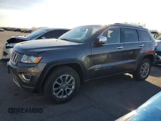 2015 Jeep Grand Cherokee Limited with VIN 1C4RJFBG6FC628430, listed as a Copart auction lot 46475355 with 90,266 mi miles and Salvage Title. Bid and sale history available at carsss.com. Image 1.