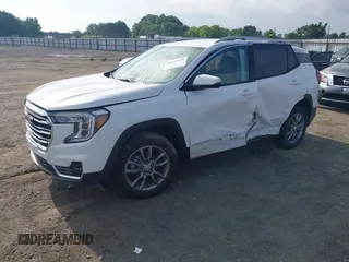 2024 GMC Terrain SLT with VIN 3GKALVEG4RL389065, listed as a IAAI auction lot 42247554 with 9,732 mi miles and . Bid and sale history available at DreamBid. Image 2.