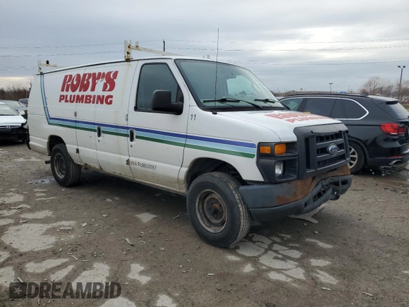 2014 Ford Econoline Cargo Commercial with VIN 1FTNS2EW2EDA25152, listed as a Copart auction lot 85581794 with 301,916 mi miles and Salvage Title. Bid and sale history available at carsss.com. Image 4.