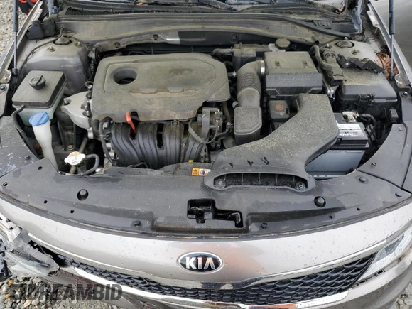 2018 Kia Optima S z VIN 5XXGT4L32JG208593, wystawiony jako Copart lot #51272265 z przebiegiem 239 395 mil mil oraz Szkoda całkowita • Salvage title. Historia ofert i sprzedaży dostępna na DreamBid. Obrazek 11.