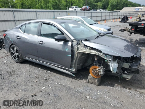 2021 Nissan Sentra SR z VIN 3N1AB8DV9MY209190, wystawiony jako Copart lot #57677395 z przebiegiem 43 950 mil mil oraz Szkoda całkowita • Salvage title. Historia ofert i sprzedaży dostępna na DreamBid. Obrazek 4.