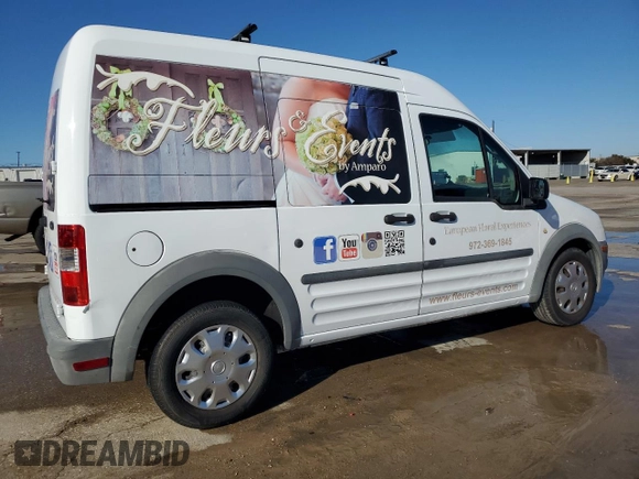 2010 Ford Transit Connect XL with VIN NM0LS7CN7AT007158, listed as a Copart auction lot 86614534 with 138,219 mi miles and Clean title. Bid and sale history available at DreamBid. Image 3.