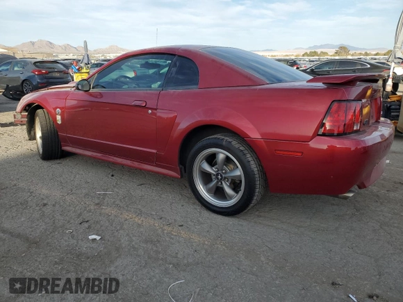2004 Ford Mustang GT Deluxe z VIN 1FAFP42X54F221786, wystawiony jako Copart lot #47560645 z przebiegiem 138 407 mil mil oraz Szkoda całkowita • Salvage title. Historia ofert i sprzedaży dostępna na DreamBid. Obrazek 2.