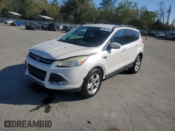 2013 Ford Escape SE with VIN 1FMCU0GXXDUD35409, listed as a Copart auction lot 50602795 with 156,100 mi miles and Salvage Title. Bid and sale history available at carsss.com. Image 1.