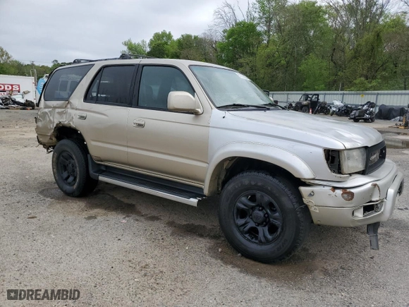 2001 Toyota 4Runner SR5 with VIN JT3HN86R119047547, listed as a Copart auction lot 51101625 with 223,736 mi miles and Salvage Title. Bid and sale history available at carsss.com. Image 4.
