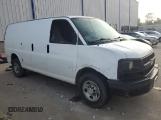 2016 Chevrolet Express Cargo with VIN 1GCWGAFF7G1184428, listed as a Copart auction lot 60293315 with 353,374 mi miles and Salvage title. Bid and sale history available at DreamBid. Image 4.