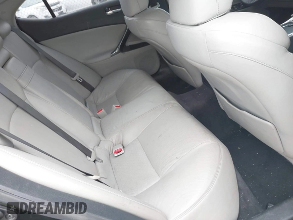 2007 Lexus IS 350 with VIN JTHBE262672007093, listed as a IAAI auction lot 41683132 with 171,613 mi miles and . Bid and sale history available at DreamBid. Image 8.