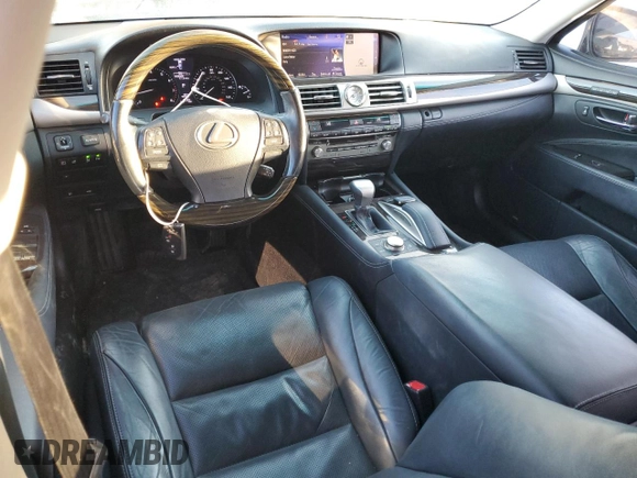 2017 Lexus LS with VIN JTHBL5EF1H5144602, listed as a Copart auction lot 76553894 with 67,183 mi miles and Salvage Title. Bid and sale history available at carsss.com. Image 8.