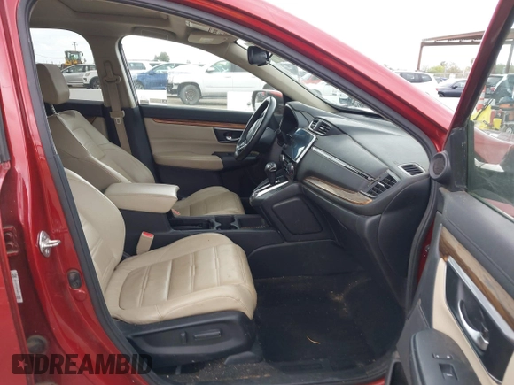 2018 Honda CR-V EX-L with VIN 5J6RW2H84JL021780, listed as a IAAI auction lot 41652489 with 39,217 mi miles. Bid and sale history available at carsss.com. Image 5.
