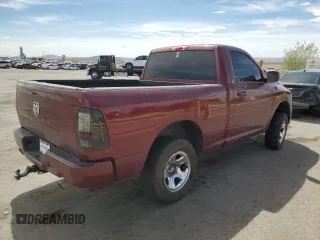 2013 Ram 1500 Tradesman with VIN 3C6JR6AP4DG519487, listed as a Copart auction lot 50745195 with 131,150 mi miles and Clean title. Bid and sale history available at DreamBid. Image 3.