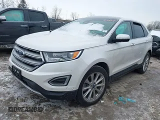 2018 Ford Edge Titanium with VIN 2FMPK4K89JBB80898, listed as a IAAI auction lot 41361559 with 95,313 mi miles. Bid and sale history available at carsss.com. Image 16.