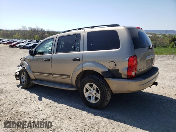 2005 Dodge Durango Limited with VIN 1D8HB58D65F615577, listed as a Copart auction lot 54408425 with 143,011 mi miles and Salvage Title. Bid and sale history available at DreamBid. Image 2.