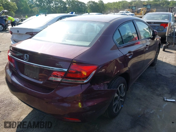 2015 Honda Civic EX z VIN 19XFB2F8XFE227841, wystawiony jako IAAI lot #42307231 z przebiegiem 91 902 mil mil oraz . Historia ofert i sprzedaży dostępna na DreamBid. Obrazek 4.