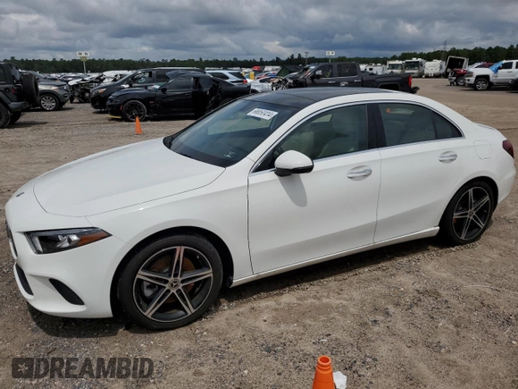 2022 Mercedes-Benz A 220 with VIN W1K3G4FB9NJ364143, listed as a Copart auction lot 68052414 with Not Provided miles and Non Repairable. Bid and sale history available at DreamBid. Image 1.
