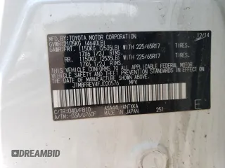 2015 Toyota RAV4 LE z VIN JTMBFREV4FJ020576, wystawiony jako Copart lot #58240325 z przebiegiem 231 392 mil mil oraz Czysty tytuł • Clean title. Historia ofert i sprzedaży dostępna na DreamBid. Obrazek 14.