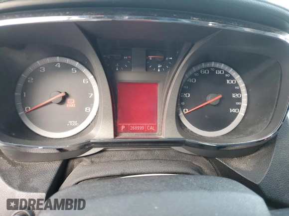 2011 GMC Terrain SLT-2 with VIN 2CTALWECXB6237093, listed as a Copart auction lot 44385105 with 268,999 mi miles and Salvage Title. Bid and sale history available at carsss.com. Image 9.