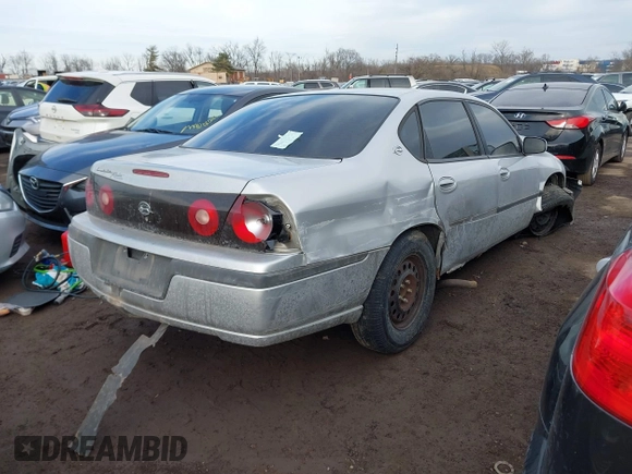 2004 Chevrolet Impala with VIN 2G1WF52E549298113, listed as a IAAI auction lot 41645627 with 154,751 mi miles and . Bid and sale history available at DreamBid. Image 4.