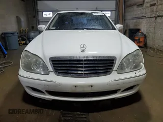 2006 Mercedes-Benz S 500 with VIN WDBNG75J56A482249, listed as a Copart auction lot 71941524 with 183,904 mi miles and Clean Title. Bid and sale history available at carsss.com. Image 5.