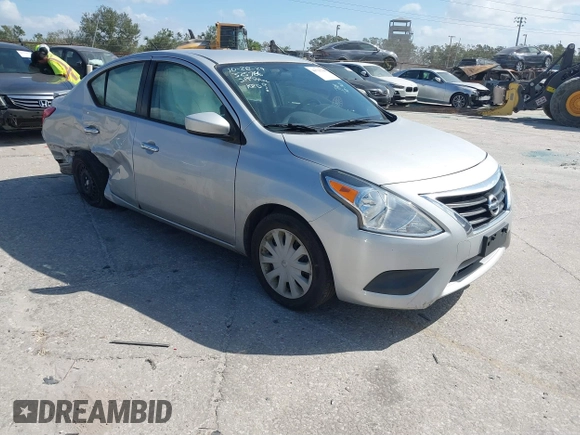 2019 Nissan Versa SV with VIN 3N1CN7AP9KL853119, listed as a IAAI auction lot 40735788 with 89,922 mi miles and . Bid and sale history available at DreamBid. Image 1.