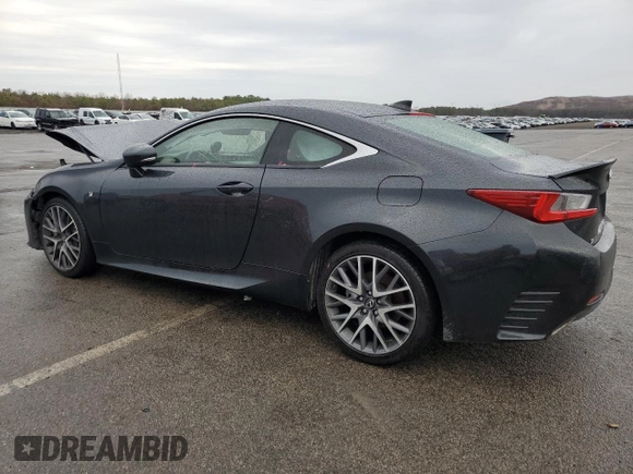 2017 Lexus RC with VIN JTHSM5BC9H5002859, listed as a Copart auction lot 82009264 with 71,464 mi miles and Salvage Title. Bid and sale history available at carsss.com. Image 2.