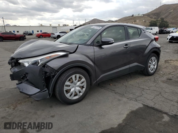 2019 Toyota C-HR XLE with VIN JTNKHMBX6K1032415, listed as a Copart auction lot 44971225 with 71,395 mi miles and Salvage Title. Bid and sale history available at DreamBid. Image 1.