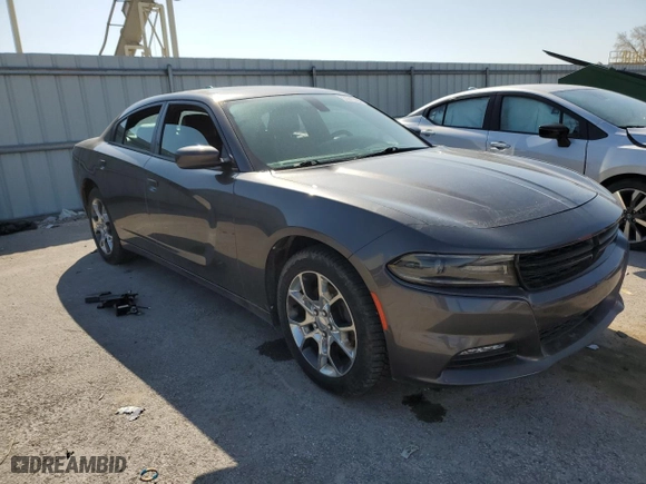 2015 Dodge Charger SXT with VIN 2C3CDXJG1FH779097, listed as a Copart auction lot 51917335 with 115,247 mi miles and Salvage Title. Bid and sale history available at carsss.com. Image 4.