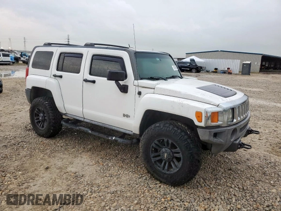 2007 Hummer H3 SUV z VIN 5GTDN13E678173641, wystawiony jako Copart lot #56786655 z przebiegiem 114 102 mil mil oraz Czysty tytuł • Clean title. Historia ofert i sprzedaży dostępna na DreamBid. Obrazek 4.